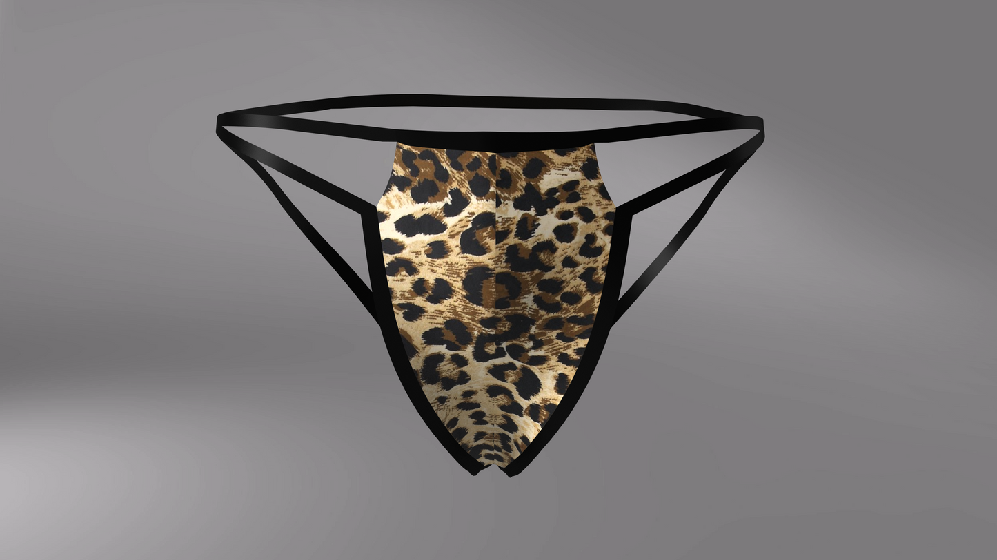 The "Namir" Leopard Jockstrap