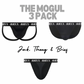 The Mogul 3 Pack🩲 (Jock, Thong & Brief)